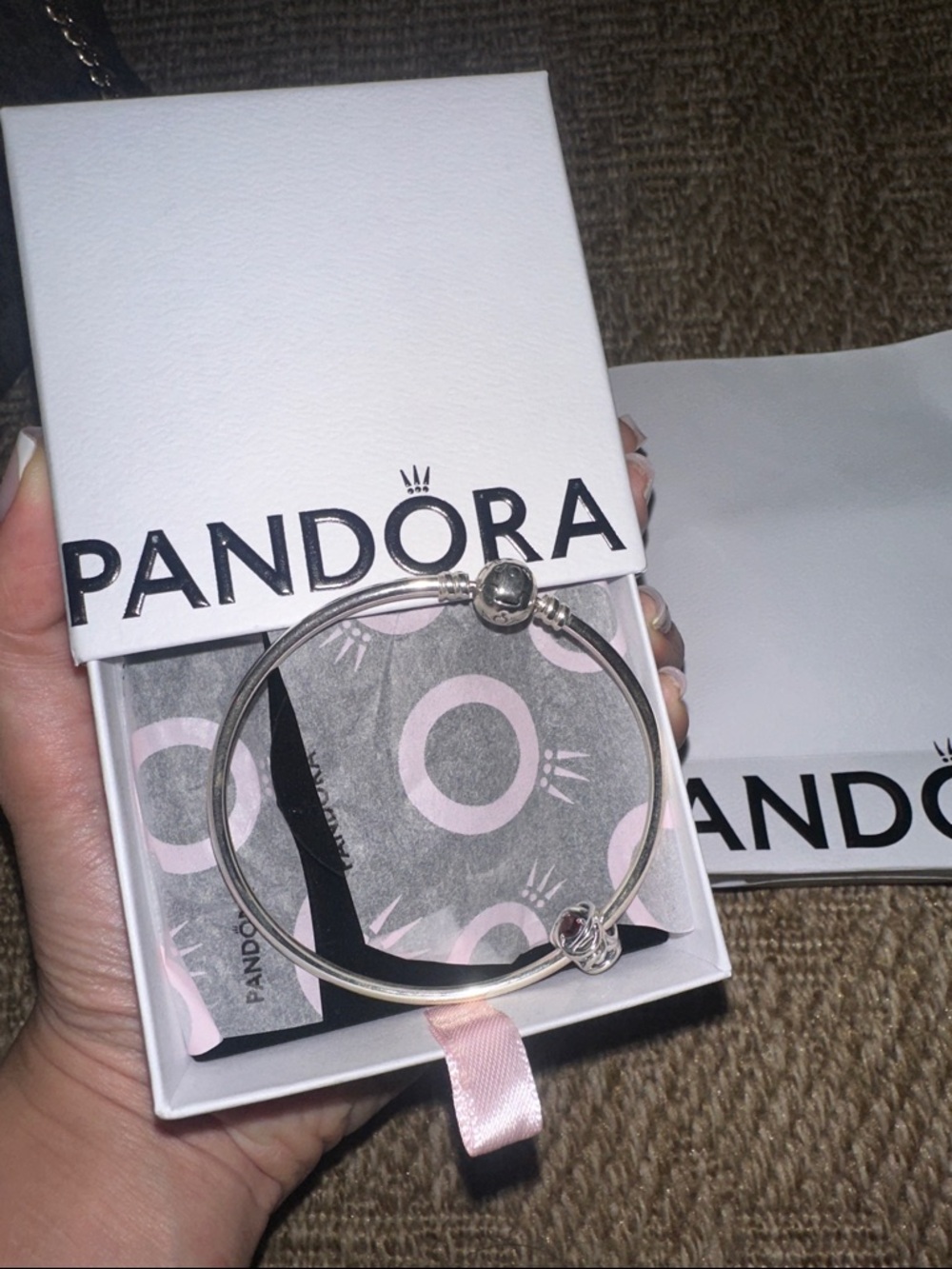 Pandora Silver Bangle Bracelet